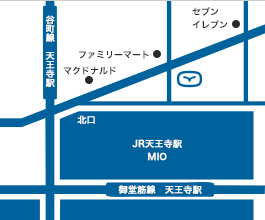 MedSURへの地図